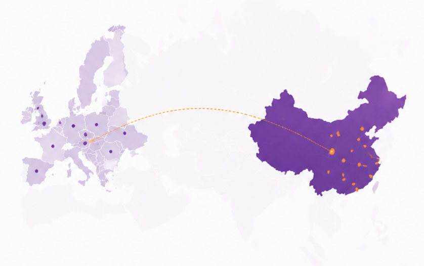 China Network Map